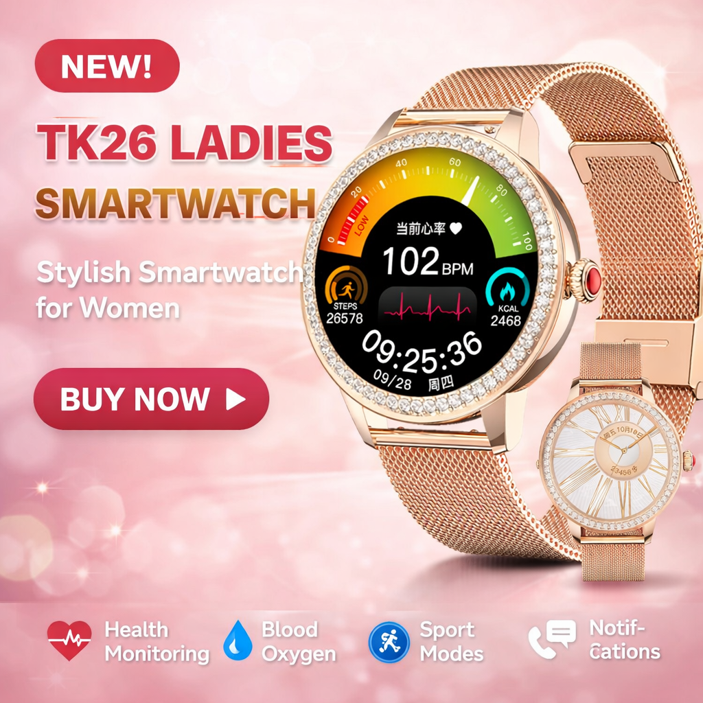 TK26 Round Sports Smart Watch